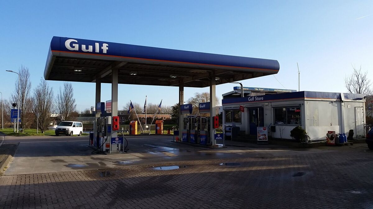 LPG-pompen op een Nederlands tankstation