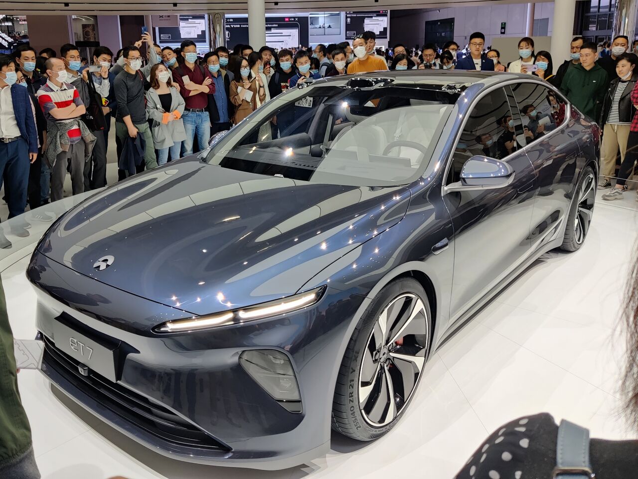 NIO ET7, exterieur