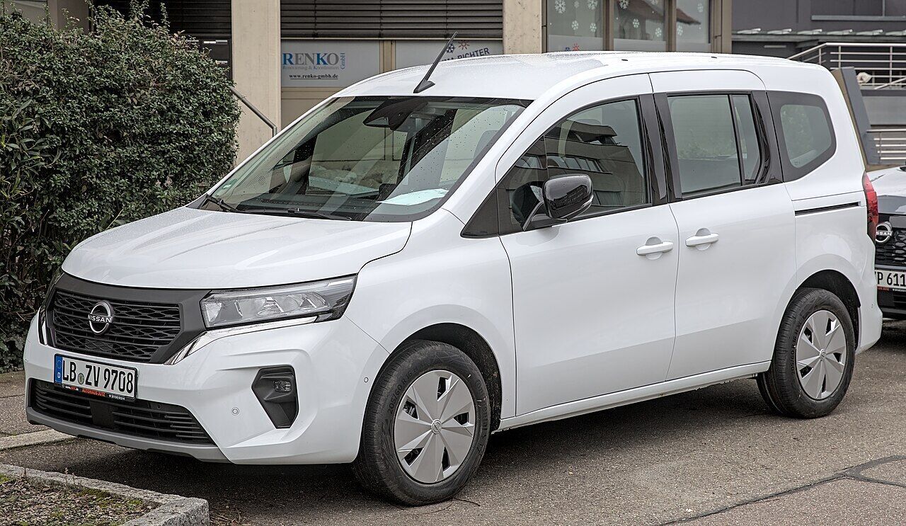 Nissan Townstar Combi, exterieur
